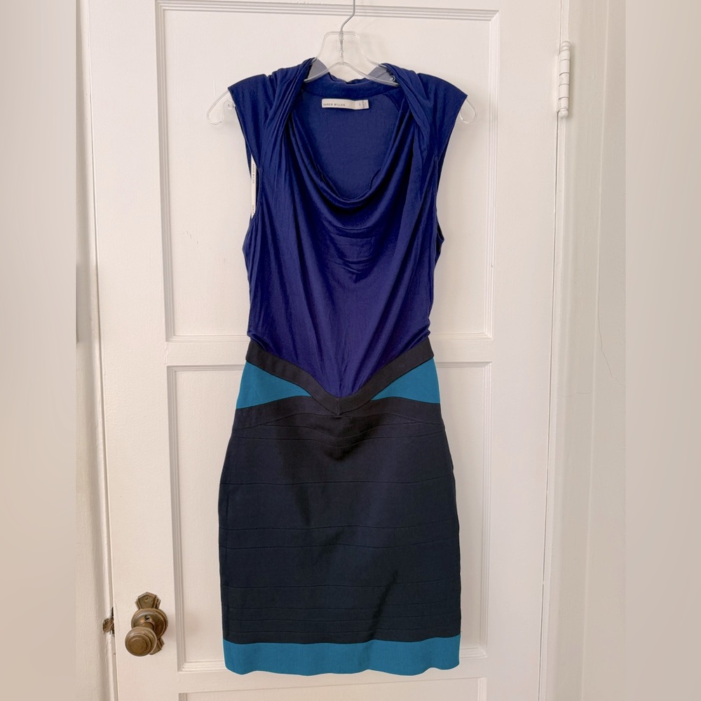 Karen Millen sheath party dress sleeveless XS/S
